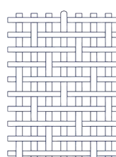 Moda de tejido de 5 heddle