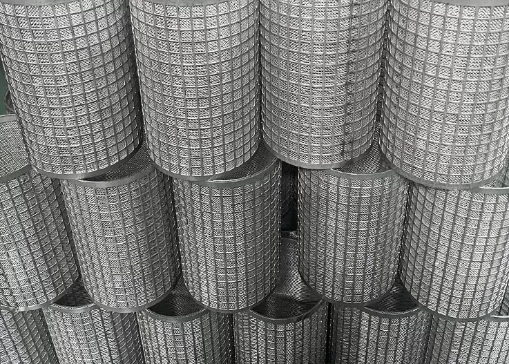 Tubo de filtro de acero inoxidable
