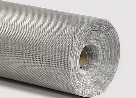 malla de alambre de aluminio