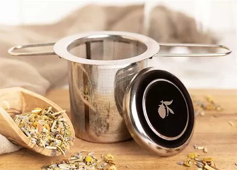 Colador de té de acero inoxidable