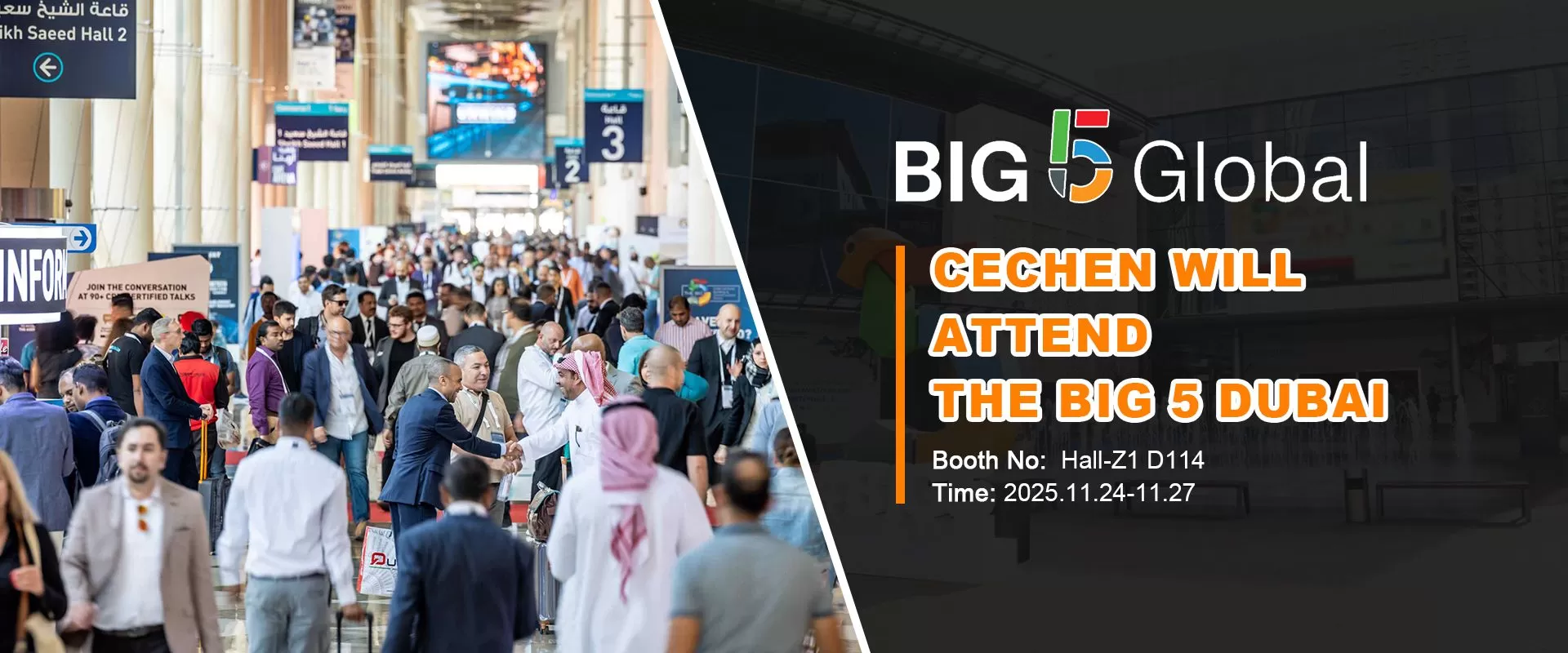Cechen asistirá al Big 5 Dubai