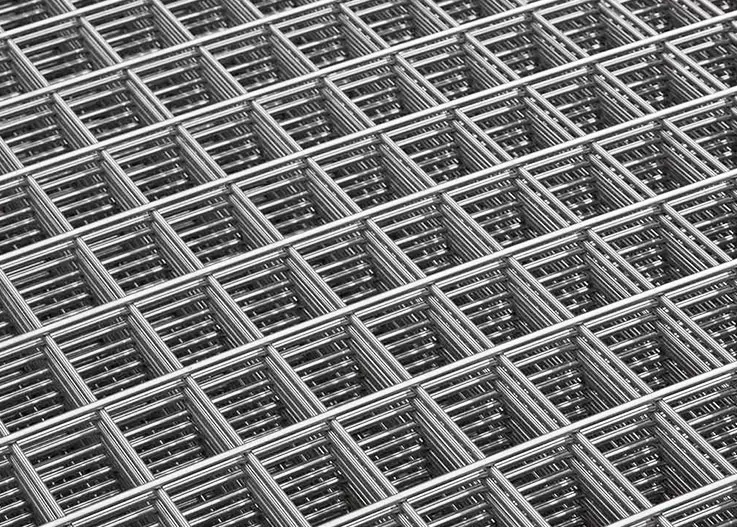 Paneles de malla soldada de acero inoxidable