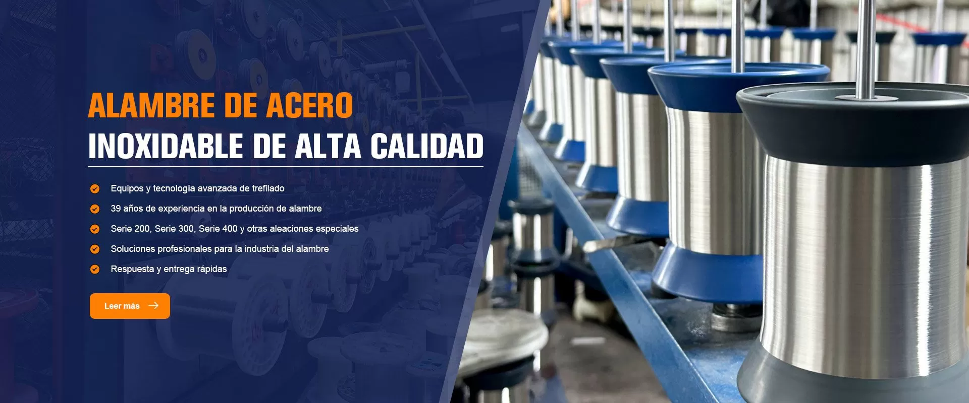  Fabricante de alambre de acero inoxidable 